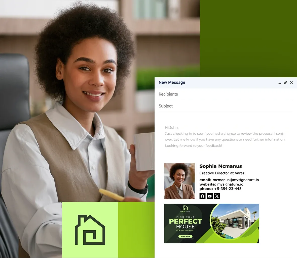 Email signature banners gallery