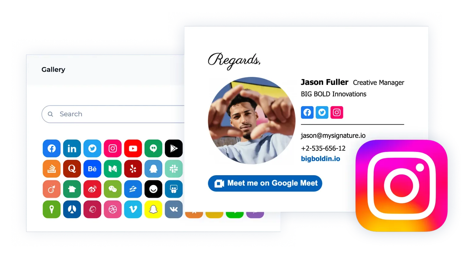 Why Add Instagram Icon to Your Email Signature?