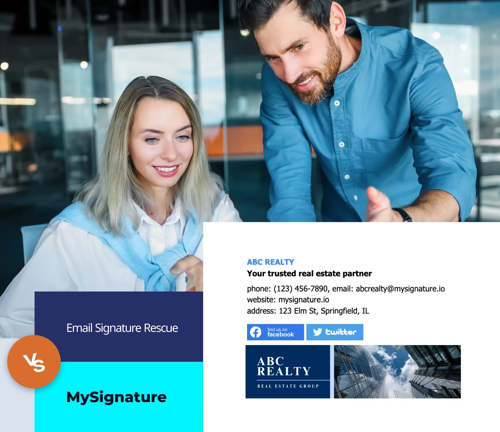 O MySignature é a melhor alternativa ao Email Signature Rescue