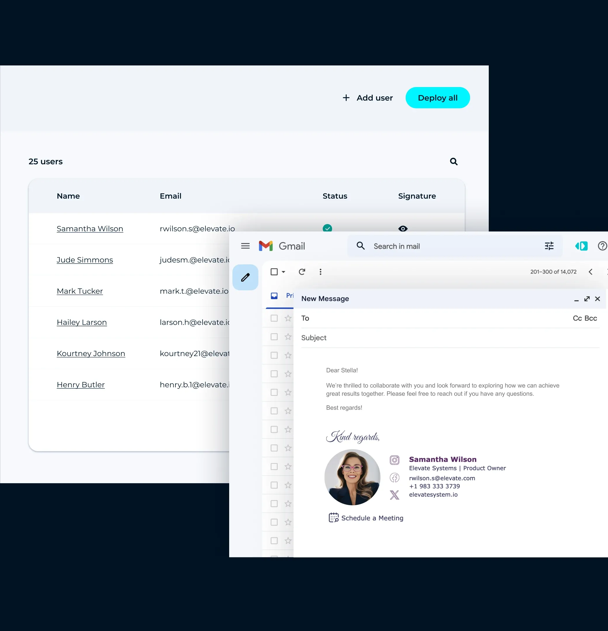 Sincronização instantânea