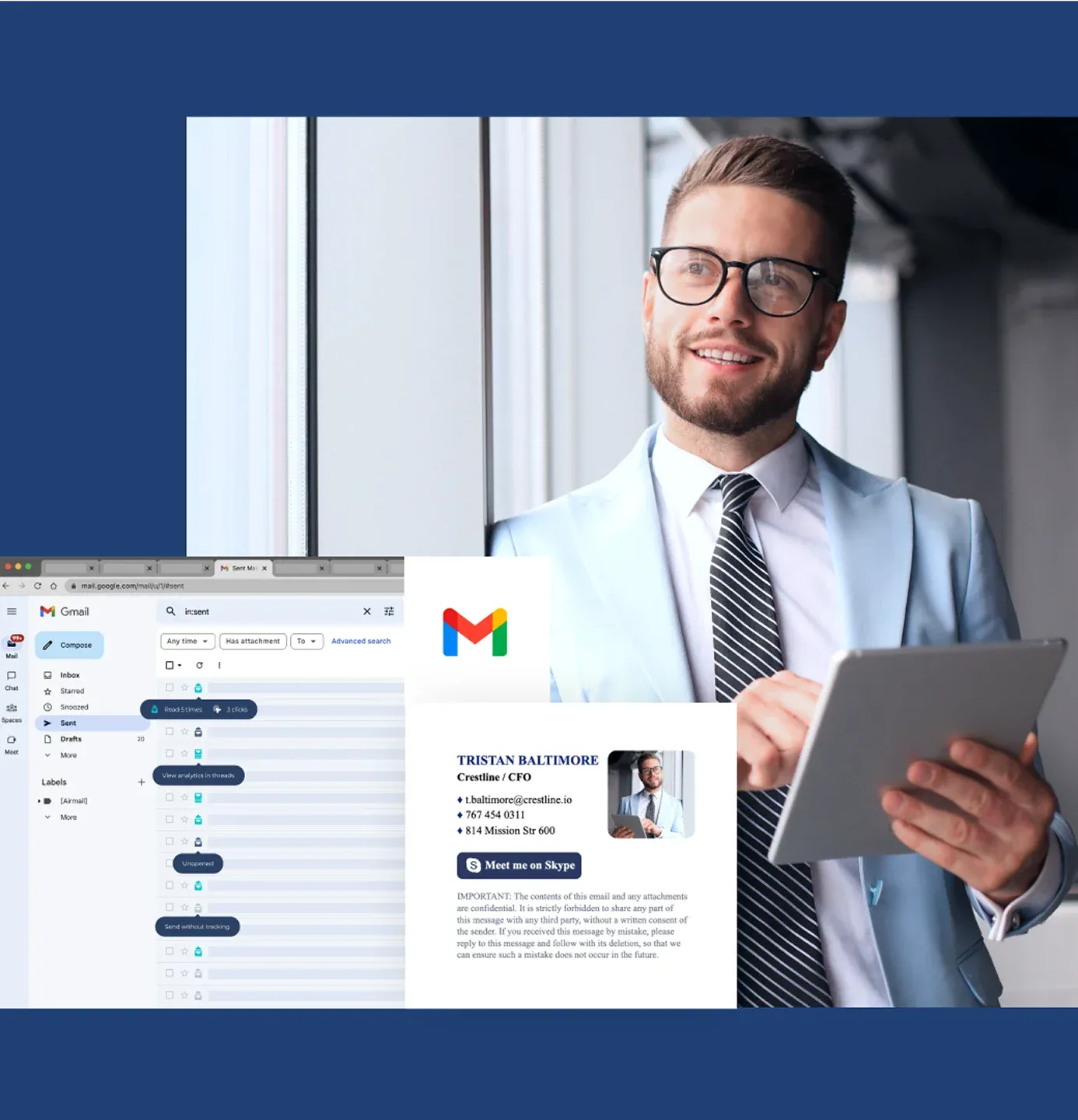 Saiba quem abre e clica nos seus emails