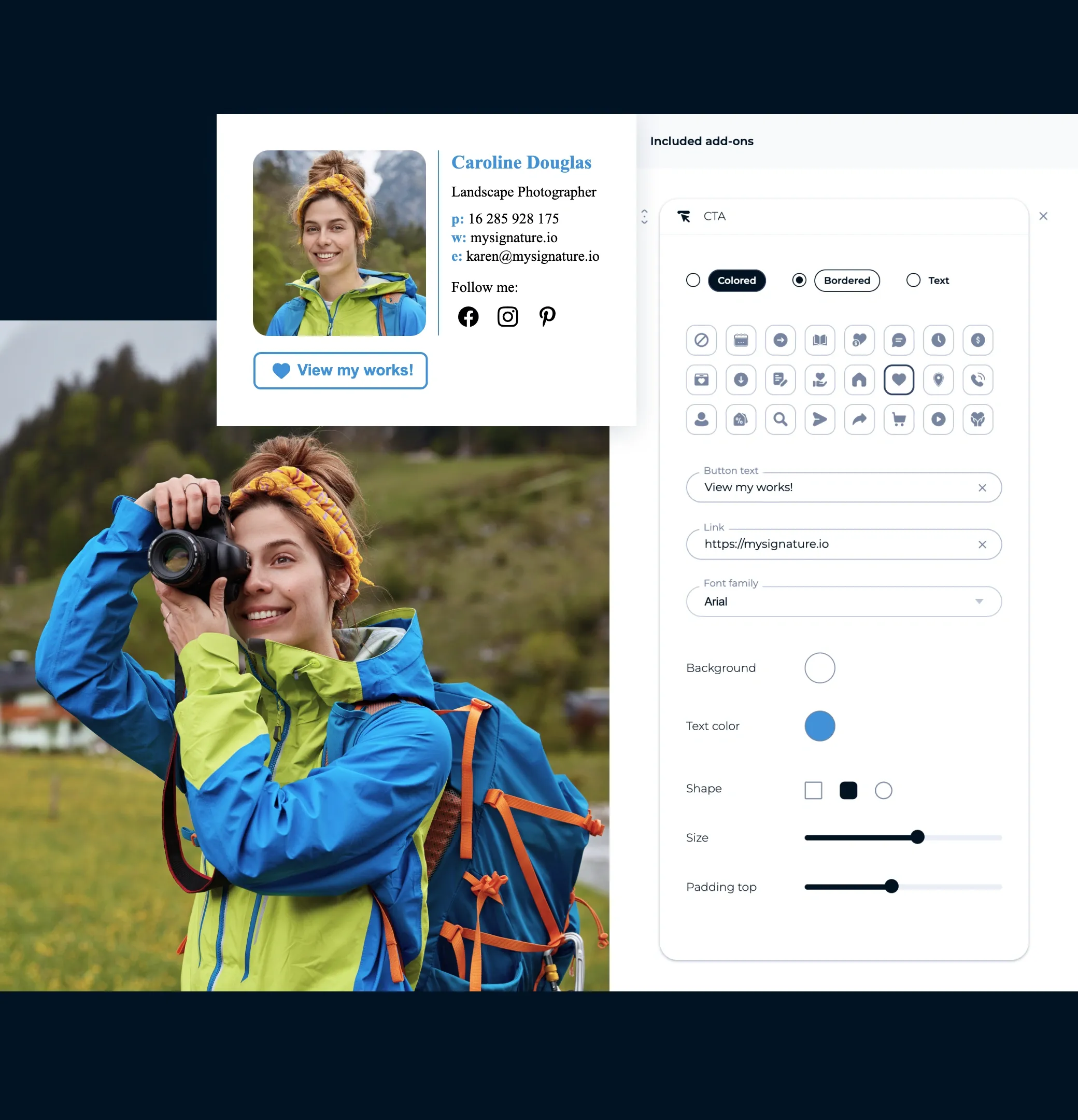 Inclua um call-to-action